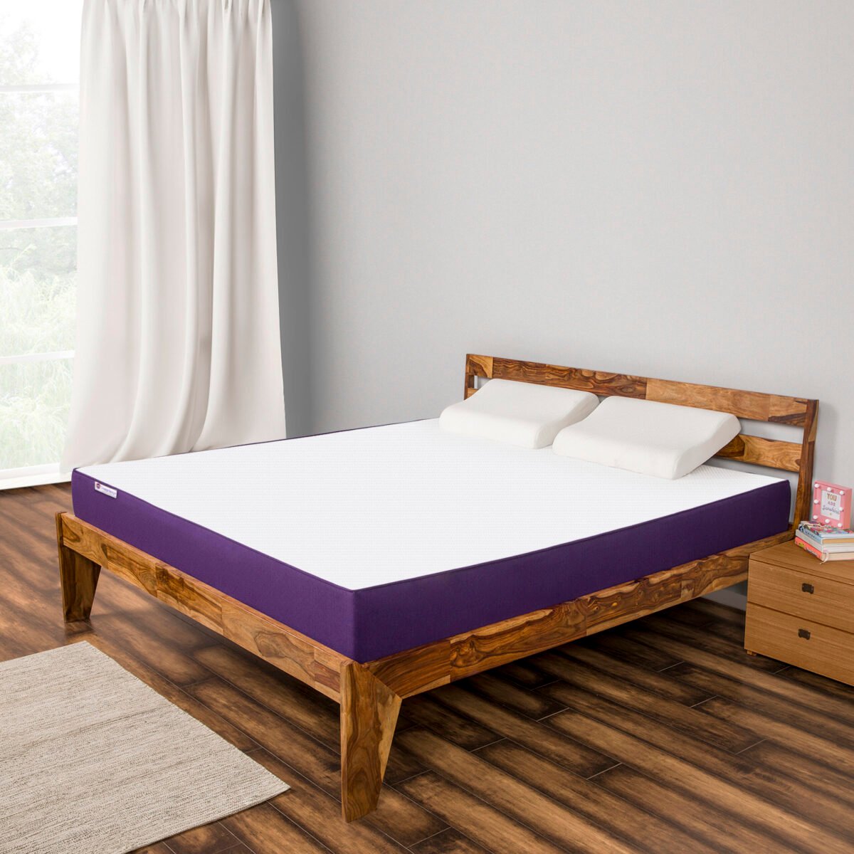 leepmax orthopedic memory foam mattress with advanced pressure relief and spinal support.