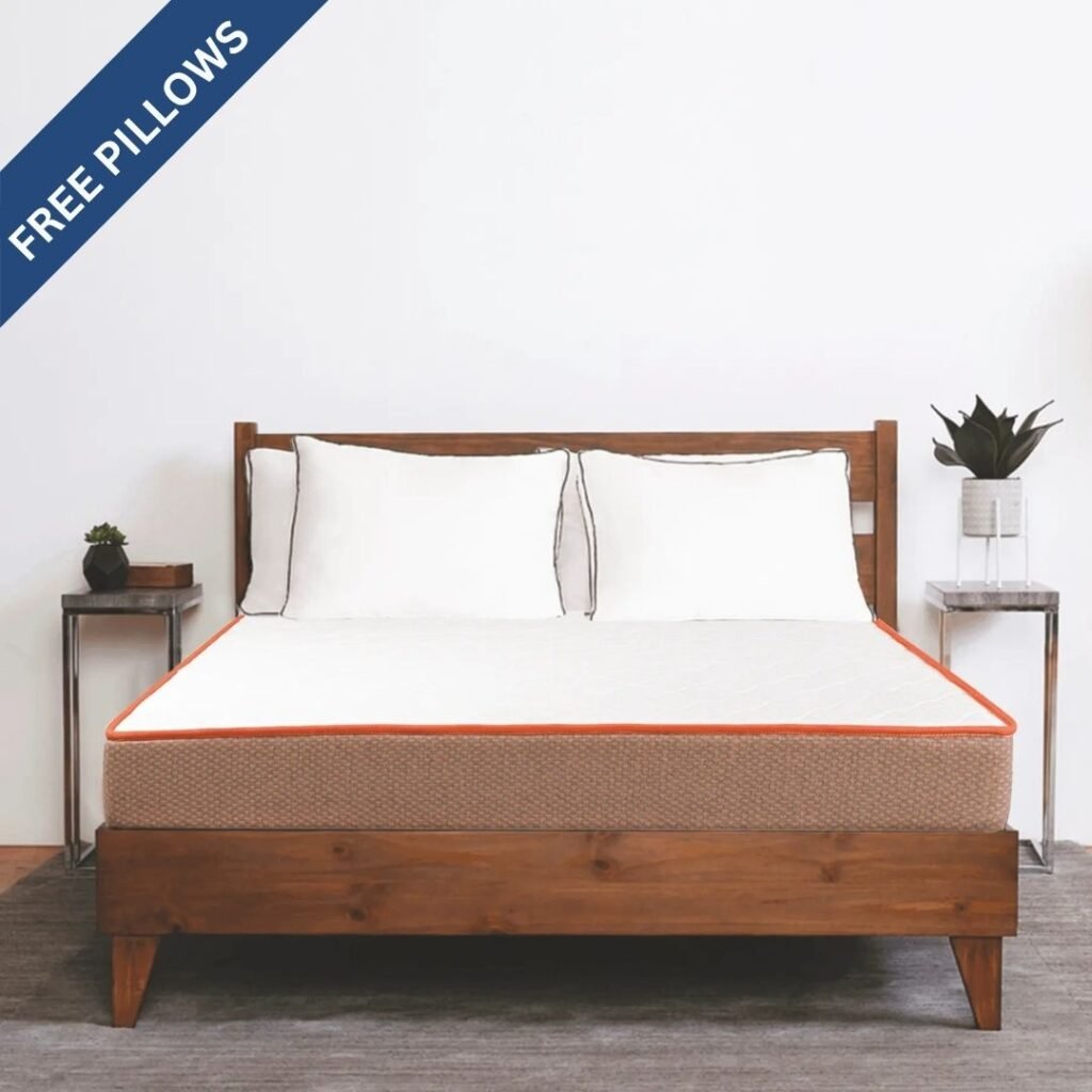 Sleepmax Comfortino mattress with profile foam and rebonded foam for enhanced support and comfort.