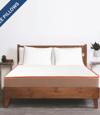 Sleepmax Comfortino mattress with profile foam and rebonded foam for enhanced support and comfort.